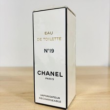 CHANEL n.19 Eau de Toilette 100 ml 3,4 fl oz nuovo e sigillato vintage ricaricabile