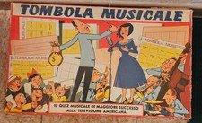 Primo gioco in scatola tombola