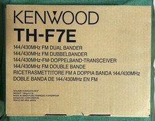 Kenwood TH-F7 rtx dual band