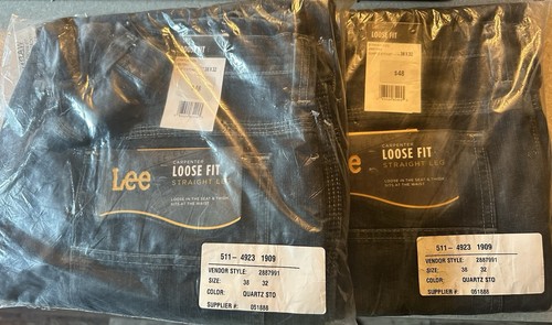 Jeans uomo denim lee larghi - jeans,