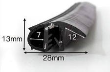 GUARNIZIONE BORDO GOMMA PORTA