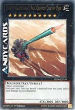 Inglese CANNONE FERROVIARIO SUPERCORAZZATO • Rara • LED4 EN039 YUGIOH ANDYCARDS