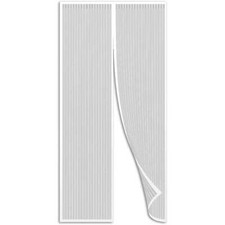 Zanzariera magnetica bianca porte finestre tenda chiusura calamita varie misure