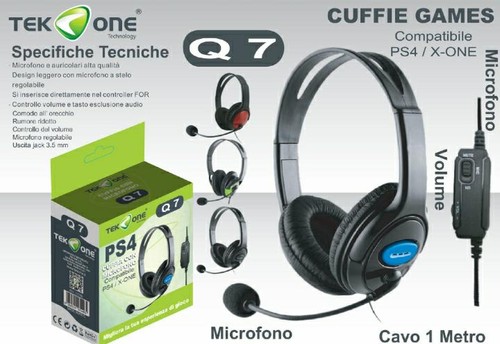 Cuffia con microfono - cuffia,