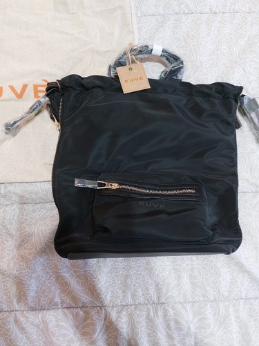 Borsa zaino donna kuve nero - borsa/,