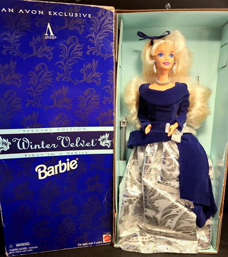 Bambola barbie velluto - bambola,