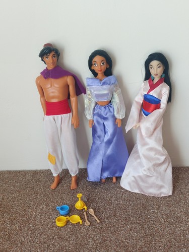 Lotto bambole disney mattel - bambole,