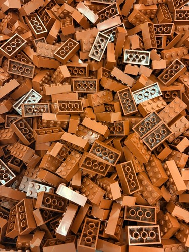 Lego bricks confezione 50x2x4 - lego,