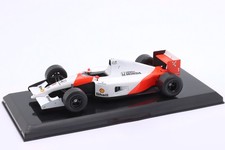 Ayrton Senna McLaren MP4/6 #1 Formula 1 campione del mondo 1991 1:24 premium da collezione