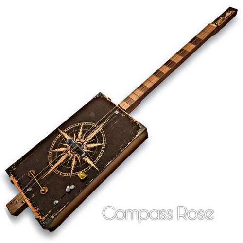 Compass rose cigar - cigar, guitar