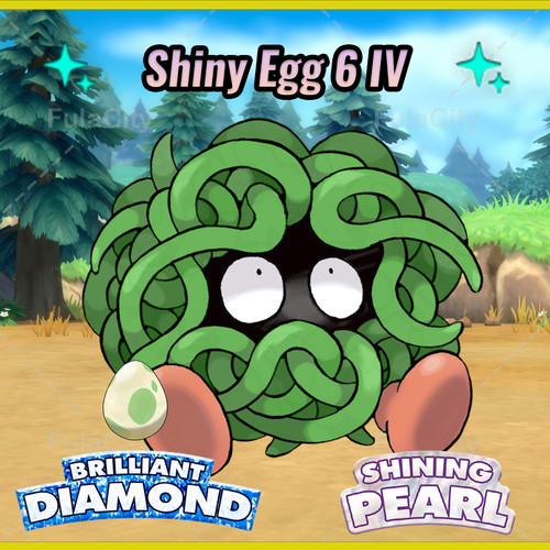 Tangela shiny egg pokemon - tangela,