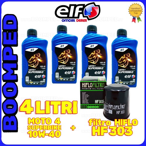 Kit tagliando olio elf - tagliando, moto4