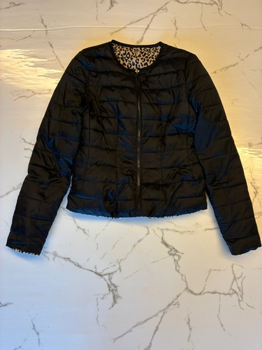 Giacca donna corta reversibile
