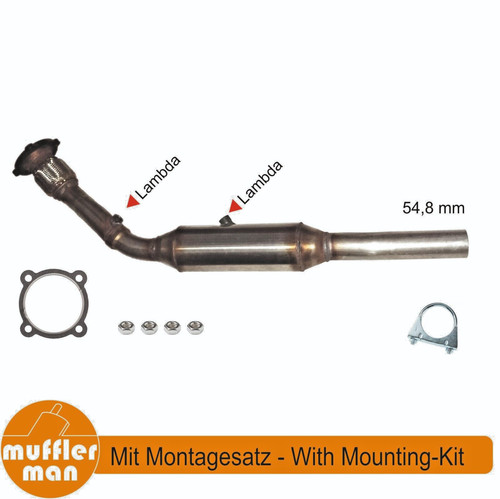 Catalizzatore per golf 4 - per, vw