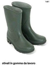 Stivali In Gomma 40 Tronchetto 