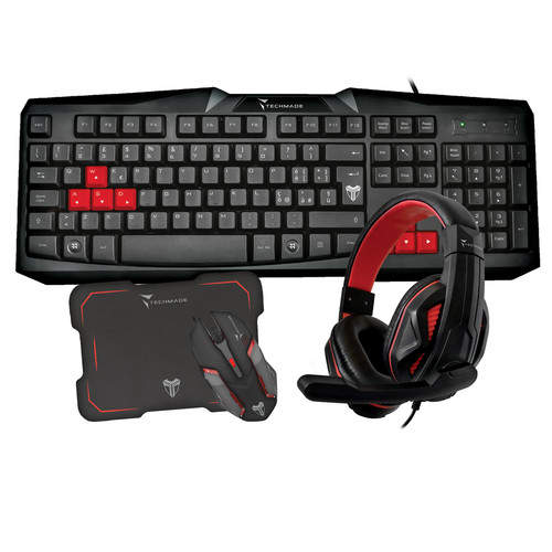 Set gaming techmade - tastiera, +