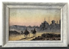 Dipinto orientalista, prima metà del ’900