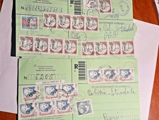 1999 DUE AVVISI DIRICEVIMENTO ATTI GIUDIZIARI CON PLURIAFFRANCATURA  VEDI