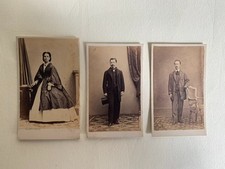 Tre Antiche fotografie '800