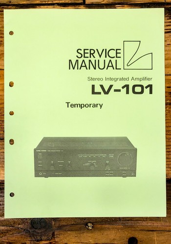 Luxman 101 amplificatore - luxman,