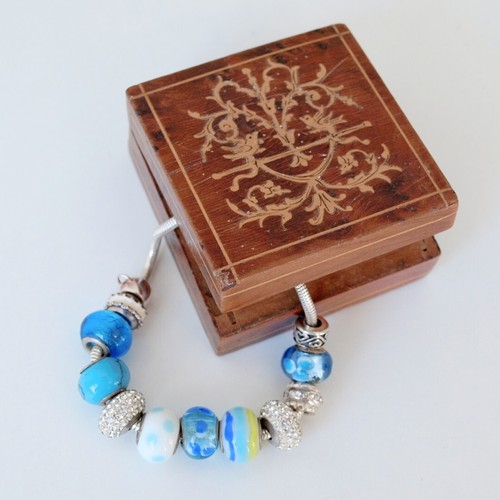 Bracciale charm scintillante - charm,