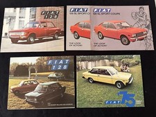 Set depliant fiat 128 - depliant,