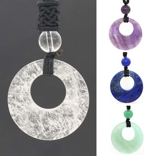 Collana con ciondolo pietra