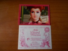 FIGURINA BARBIE PRINCIPESSA DELL'ISOLA PERDUTA LETT.B6 - ED.PANINI 2006 - CS.6