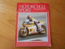 MOTORCYCLE SPORT MAGAZINE -
