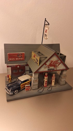 Diorama stazione servizio