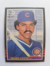 1985 DONRUSS HENRY COTTO RC