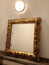 specchio cornice oro