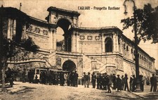 CAGLIARI CITTÀ - Tram - Prospetto Bastione - NV - #009