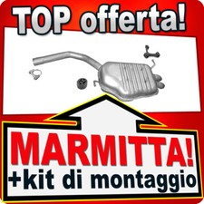 Silenziatore Posteriore per
