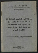 Bonetti - Gli idiomi parlati