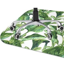 Tappetino sedia grande foglie