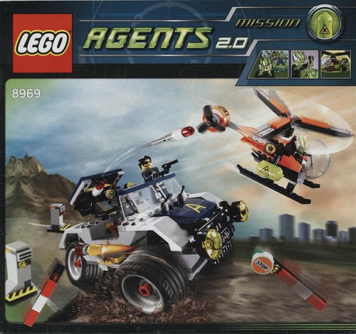 Lego agents 8969 - agents, #
