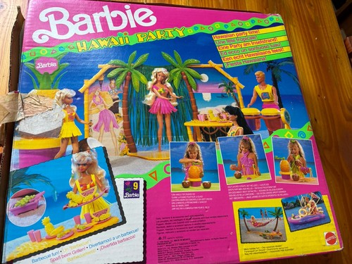Barbie hawaii party 1994 - barbie,