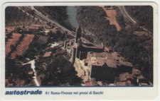 VIACARD SERIE PAESAGGI GOLDEN 407 N GROSSO NEI PRESSI DI BASCHI DA 100.000£ PUB