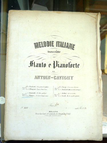 Spartito antico pianoforte - antico, e