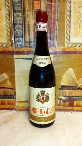 Vino 1969 barbera - vino, d'asti