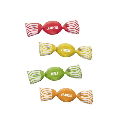Caramelle mini frutta - frutta, zaini