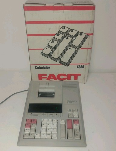 Calcolatrice facit c365 - facit,