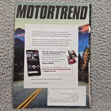 Motortrend Magazine Car of the Year February 2024 Vol 76 No 2 Corvette ZO6 Track