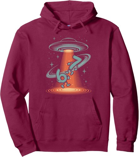 Felpa con cappuccio unisex - , ufo