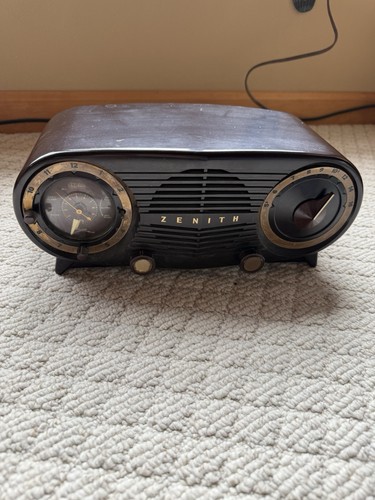 Radio valvole zenith - valvole, anni