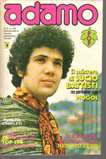 Adamo n. 5 - anno I - 1981 - Lucio Battisti - poster di Cicciolina