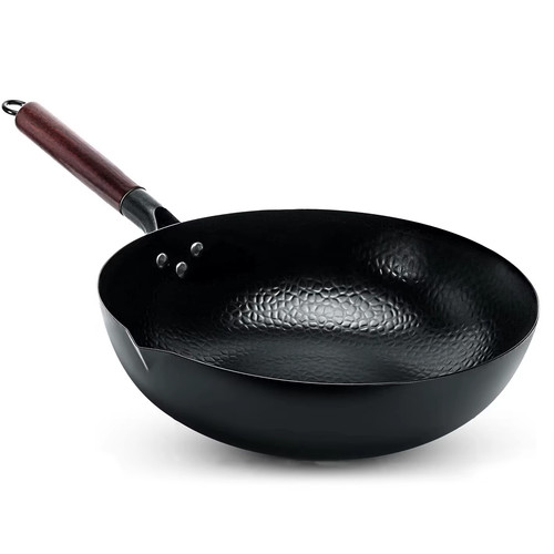 Set padelle wok acciaio - di,