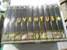 LOTTO STOCK 10 vhs LA GRANDE STORIA DELLA JUVENTUS con box cartonato imballate