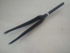 Forcella Full Carbon Corsa Scatto Fisso Tapered QR Nero Opaco